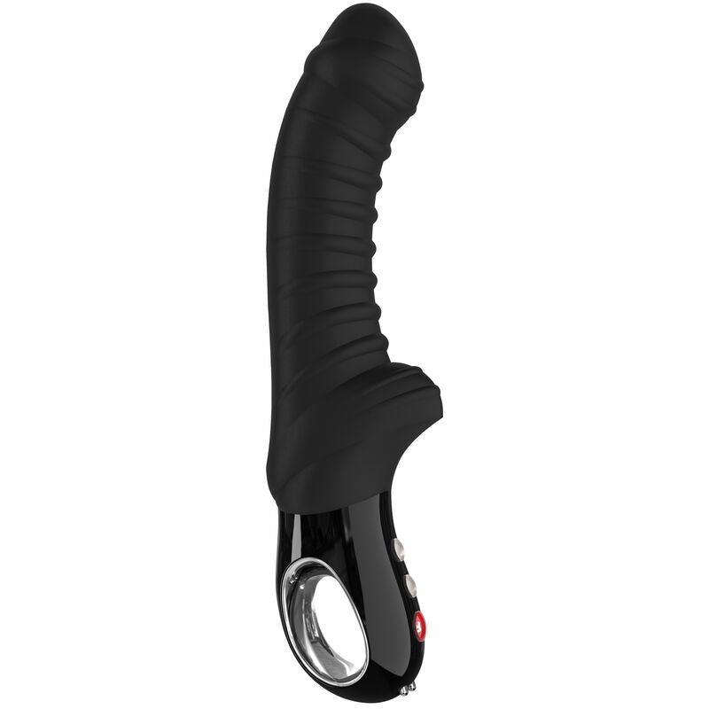 Vibromasseur Silicone Noir Pour Point G Et Prostate