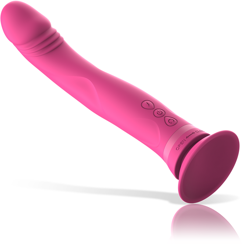 Vibromasseur Silicone Double Densité Ventouse Puissante