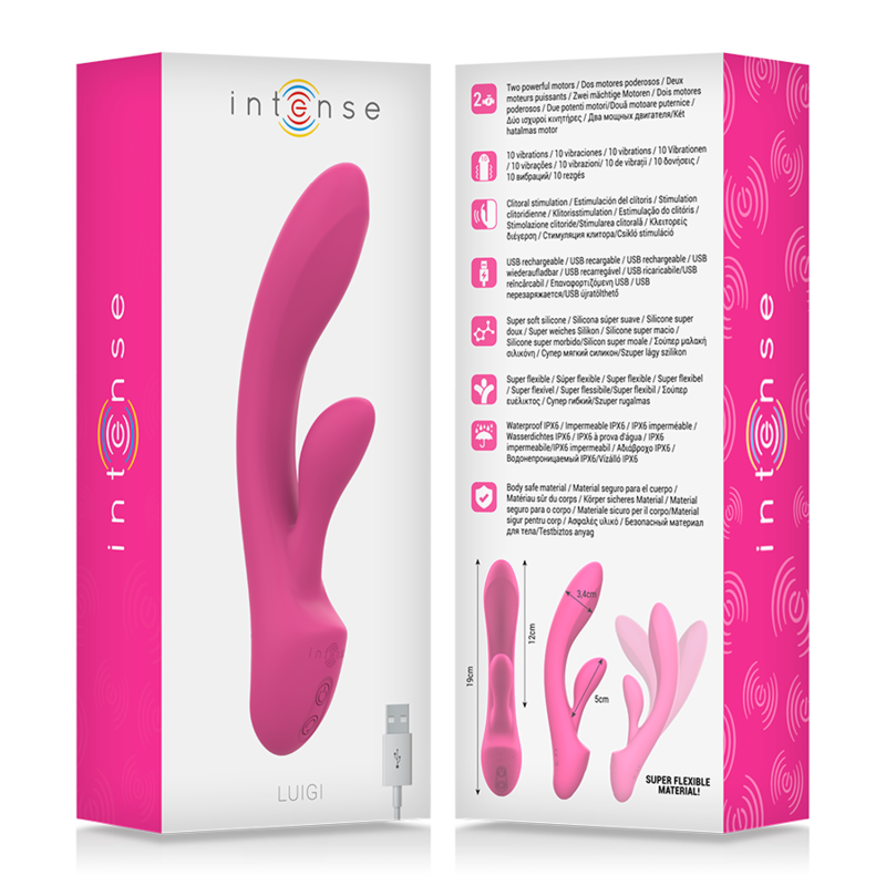 Vibromasseur Ergonomique Double Stimulation Silicone