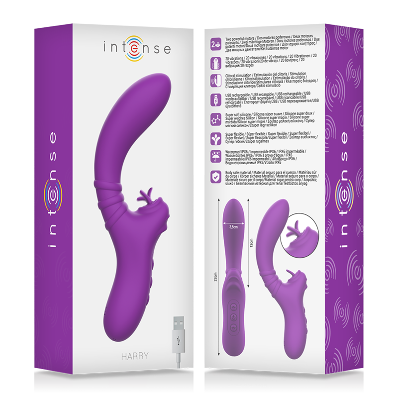 Vibromasseur Clitoridien Silicone Flexible Étanche