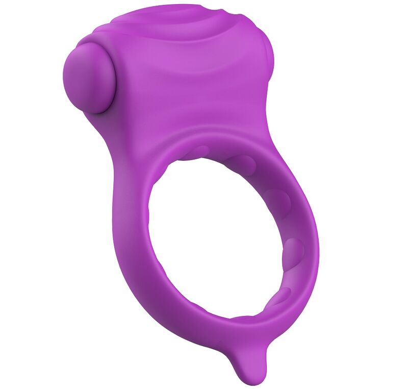 Cockring Silicone Étanche À Crêtes