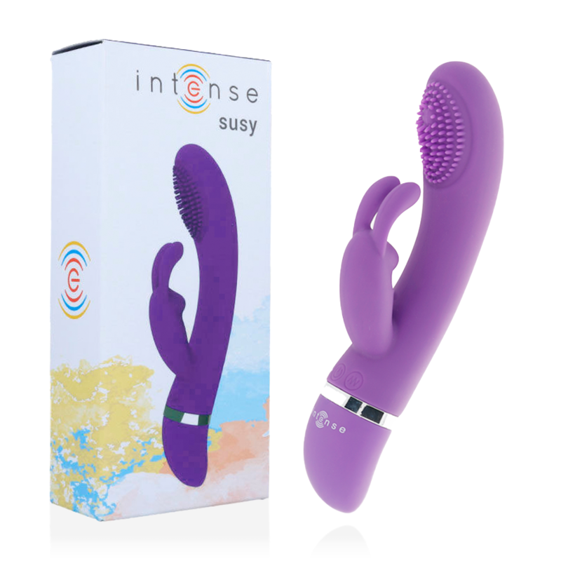 Vibromasseur Lapin Silicone Flexible Submersible