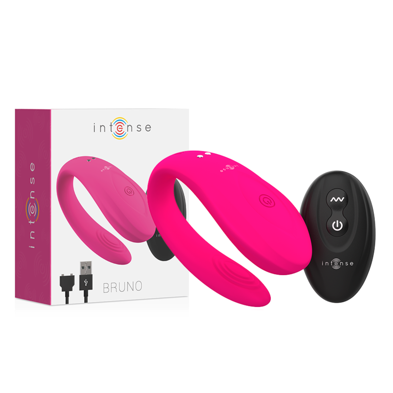 Vibromasseur Couple Télécommande Silicone Médical