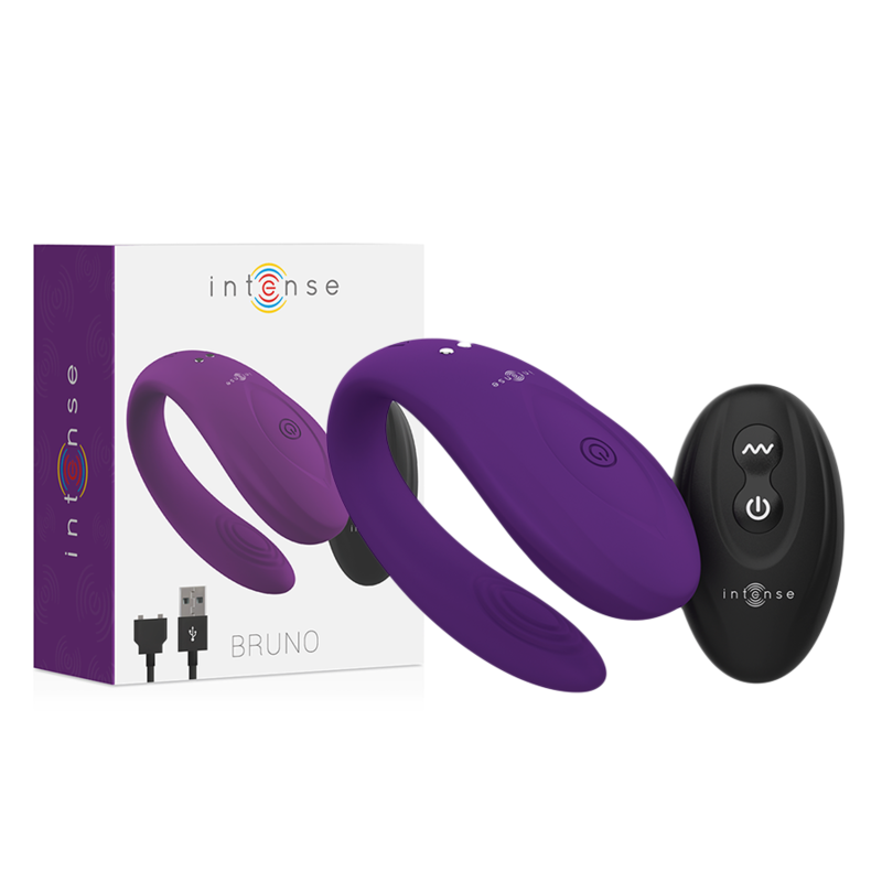 Vibromasseur Couple Télécommande Silicone Médical