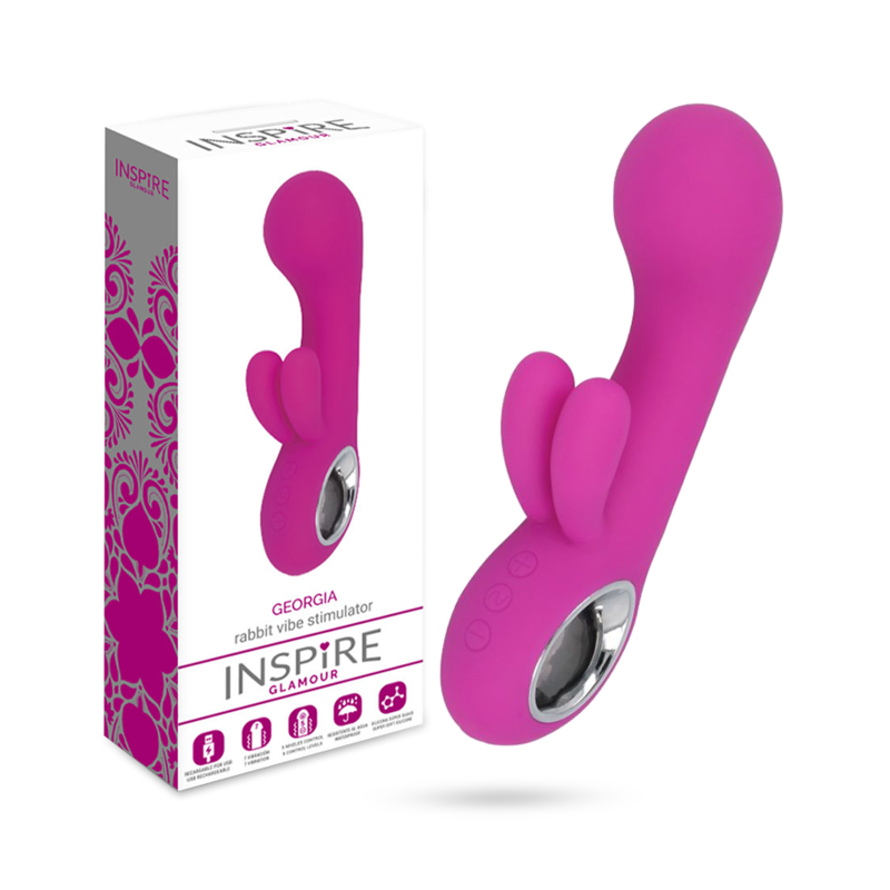 Vibromasseur Lapin Silicone Médical Rechargeable