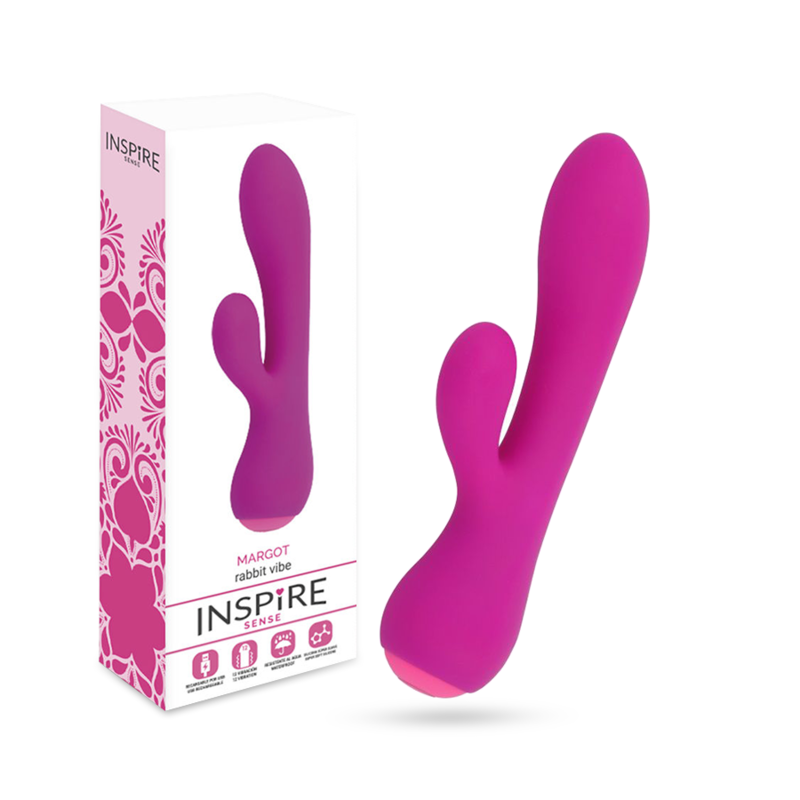 Vibromasseur Lapin Silicone Hypoallergénique Rechargeable