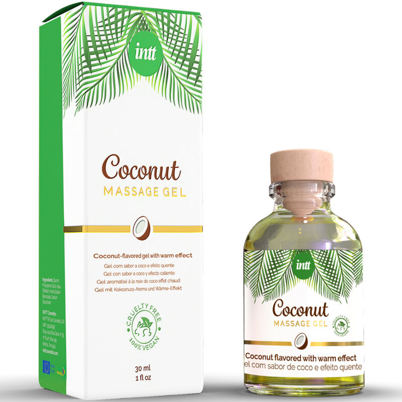 Gel De Massage Intime Vegan À La Noix De Coco