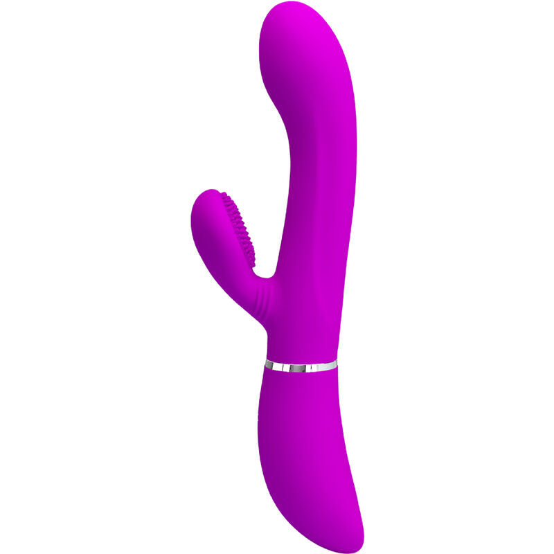 Vibromasseur Clitoridien Silicone Violet Rechargeable