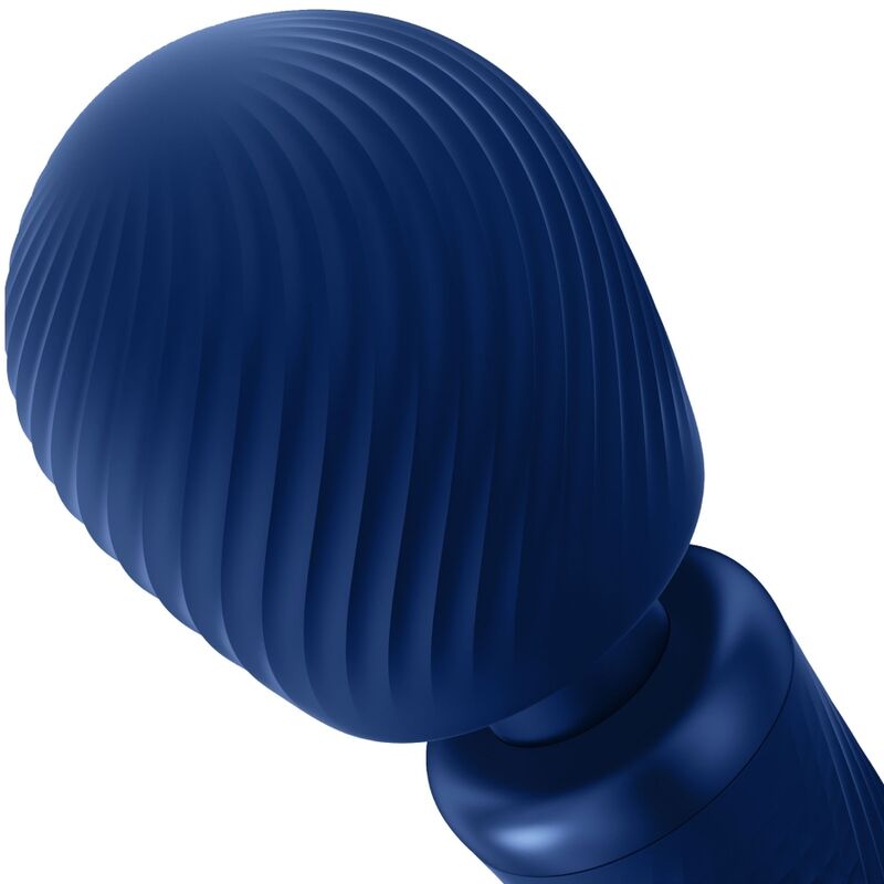 Vibromasseur Baguette Lestée Silicone Bleu