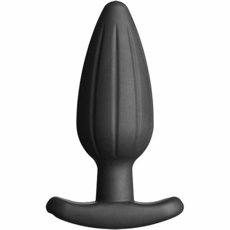 Plug Anal Électro Silicone Noir Pour Stimulation Avancée