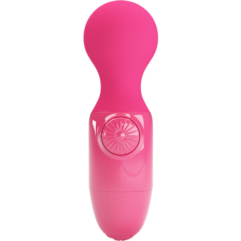 Mini Vibromasseur Silicone Étanche Magenta