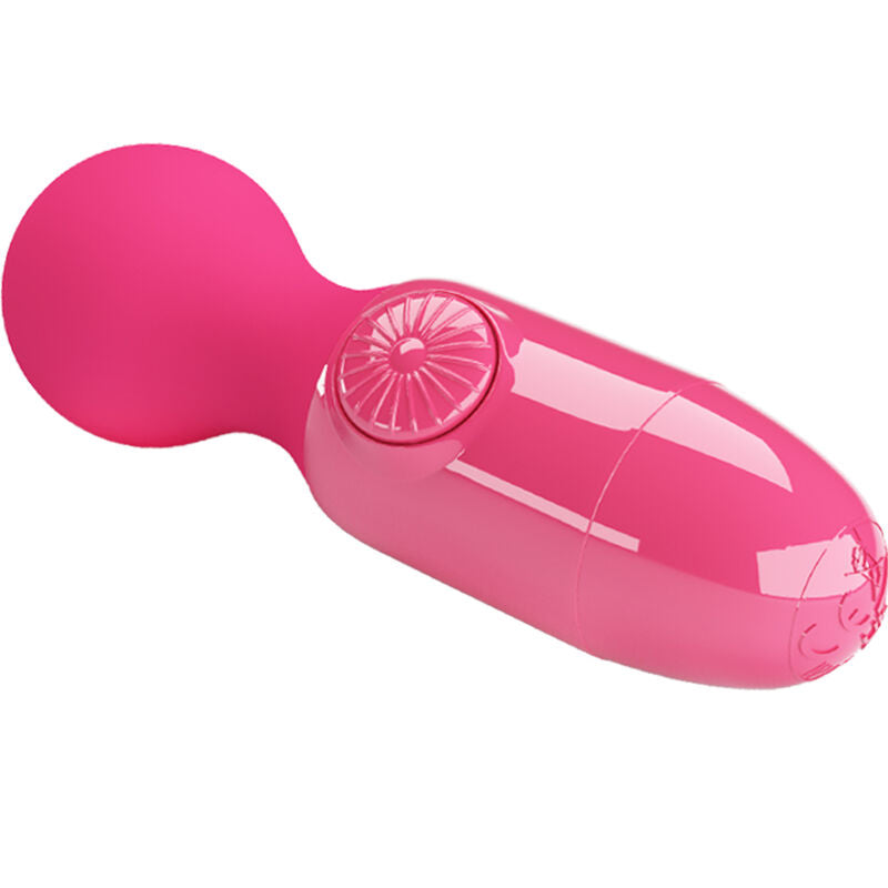 Mini Vibromasseur Silicone Étanche Magenta