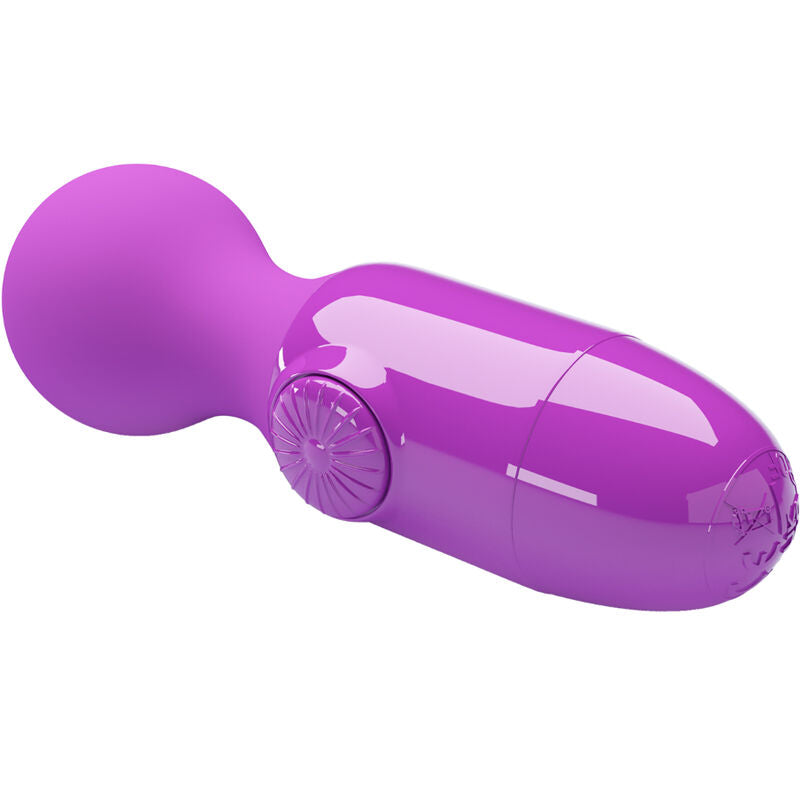 Mini Vibromasseur Silicone Étanche Violet