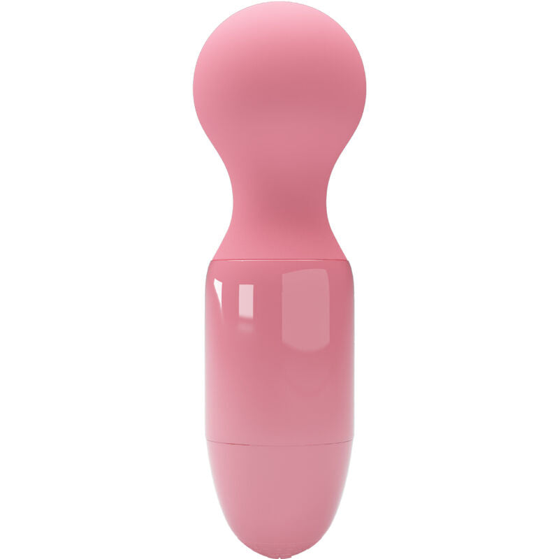 Mini Vibromasseur Silicone Rose Étanche