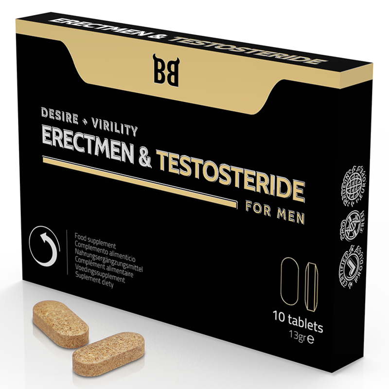 Complément Alimentaire Érection Testostérone Homme 25+