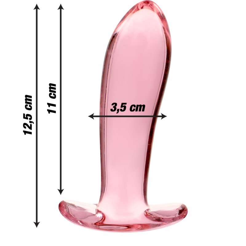 Plug Anal En Verre Borosilicate Luxueux