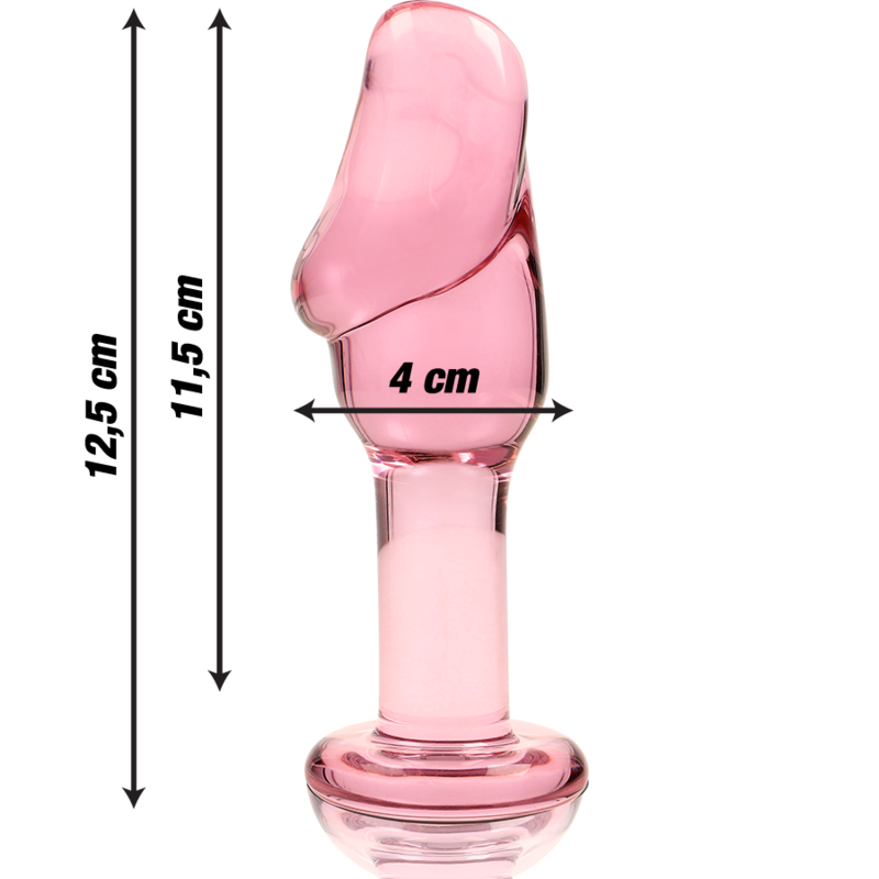 Plug Anal En Verre Borosilicate Luxe