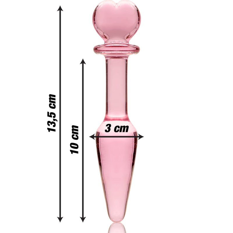 Plug Anal En Verre Borosilicate Luxe