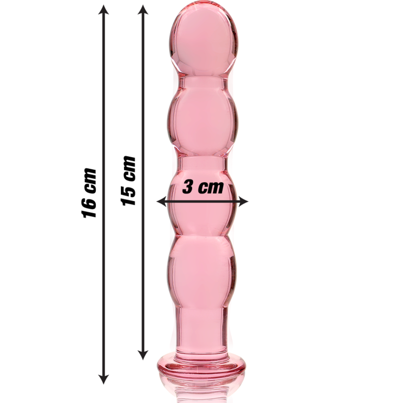 Plug Anal En Verre Borosilicate Luxe