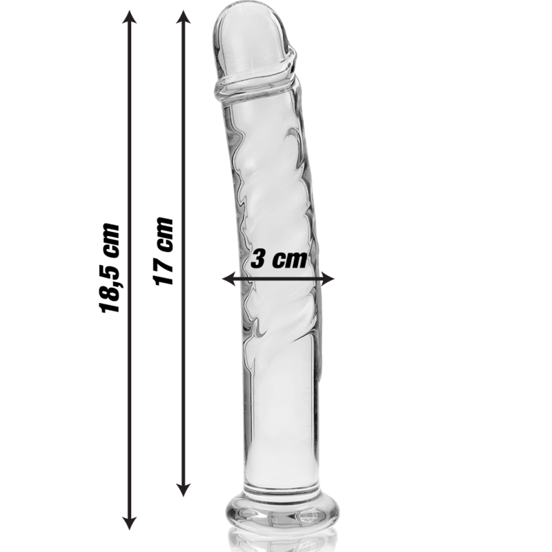 Plug Anal En Verre Borosilicate Luxe