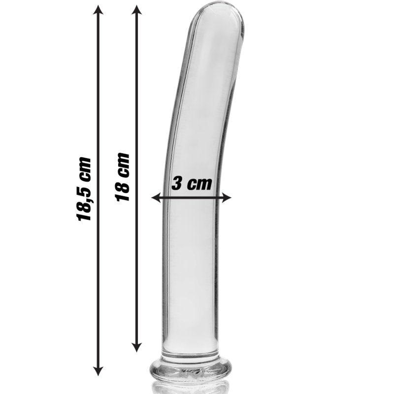 Plug Anal En Verre Borosilicate Élégant