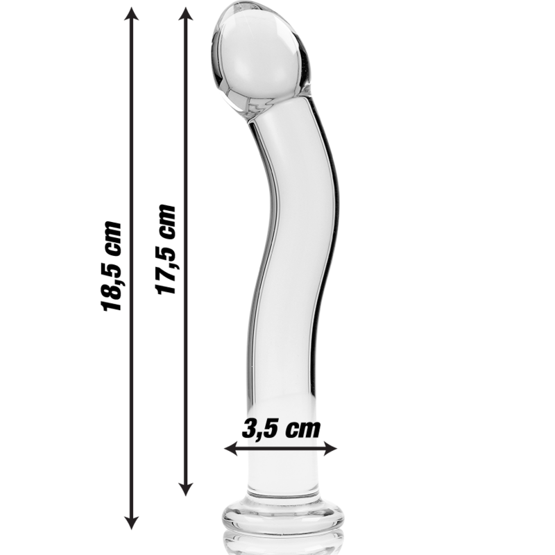 Plug Anal En Verre Borosilicate Luxe