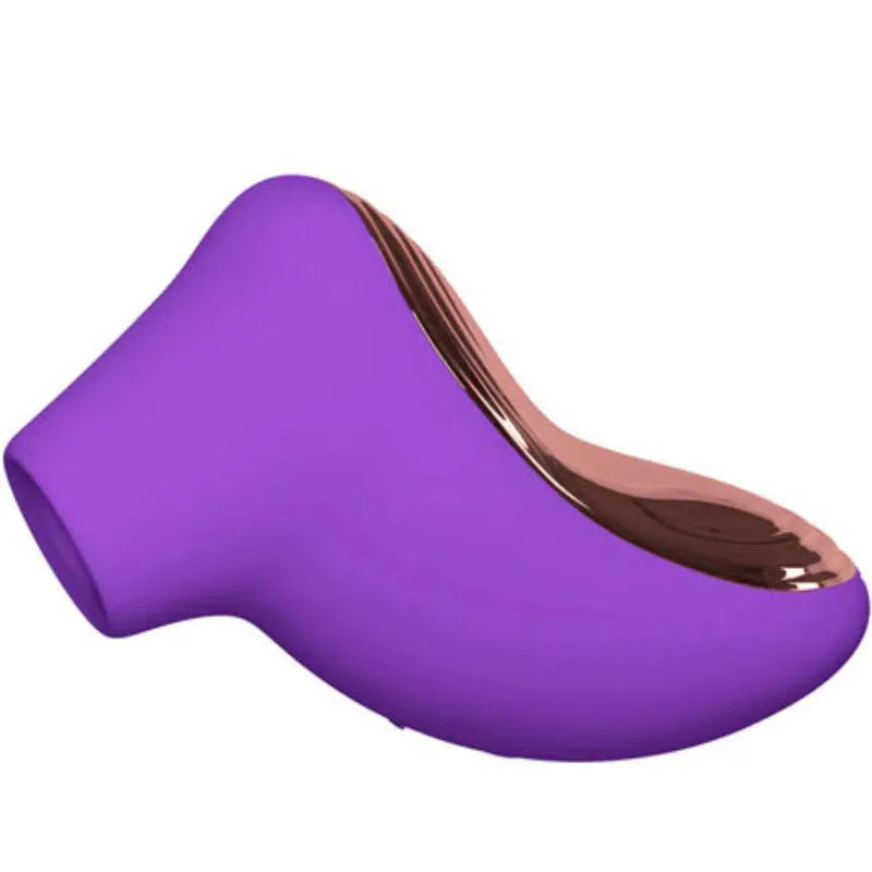 Masseur sonique clitoridien compact discret portable voyage puissant doux silencieux ergonomique silicone médical hypoallergénique étanche élégant