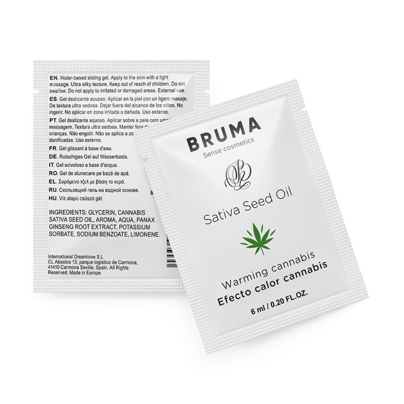 Gel Lubrifiant Thermique Cannabis Bruma