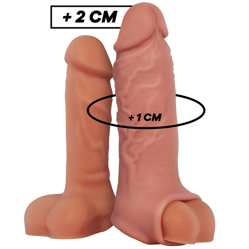 Manchon Pénien Silicone Médical Extensible