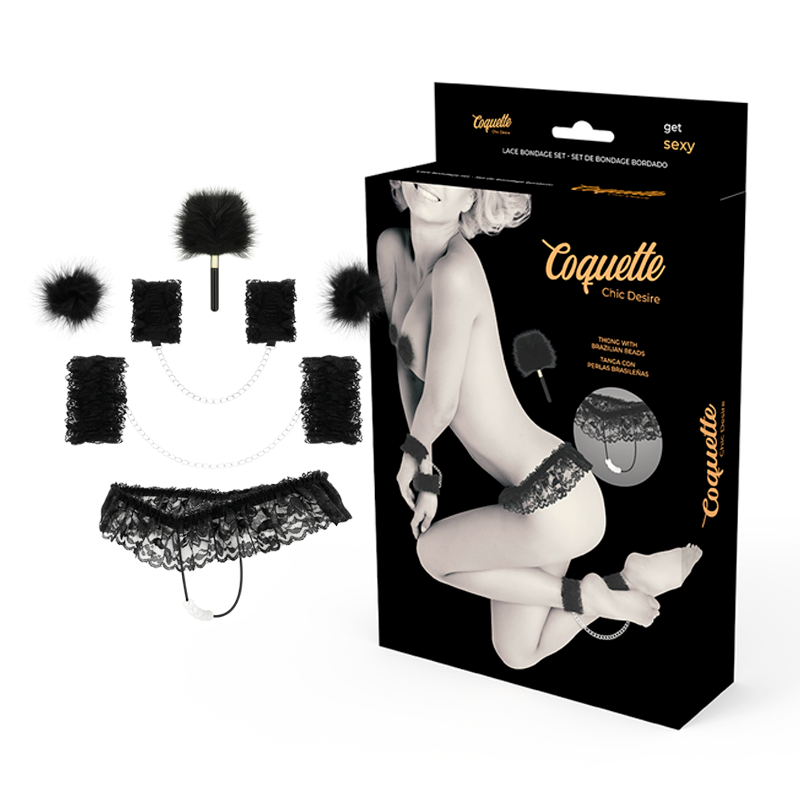 Kit Accessoires Intimes Luxe Sensualité Élégance