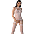 PASSION - BS095 BODYSTOCKING BLANC