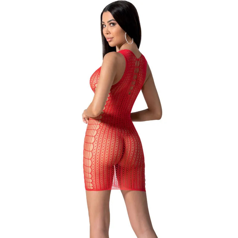 PASSION - BS097 BODYSTOCKING ROUGE