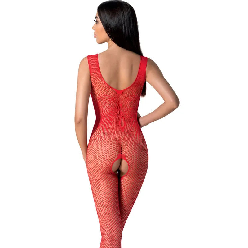 PASSION - BS098 BODYSTOCKING ROUGE