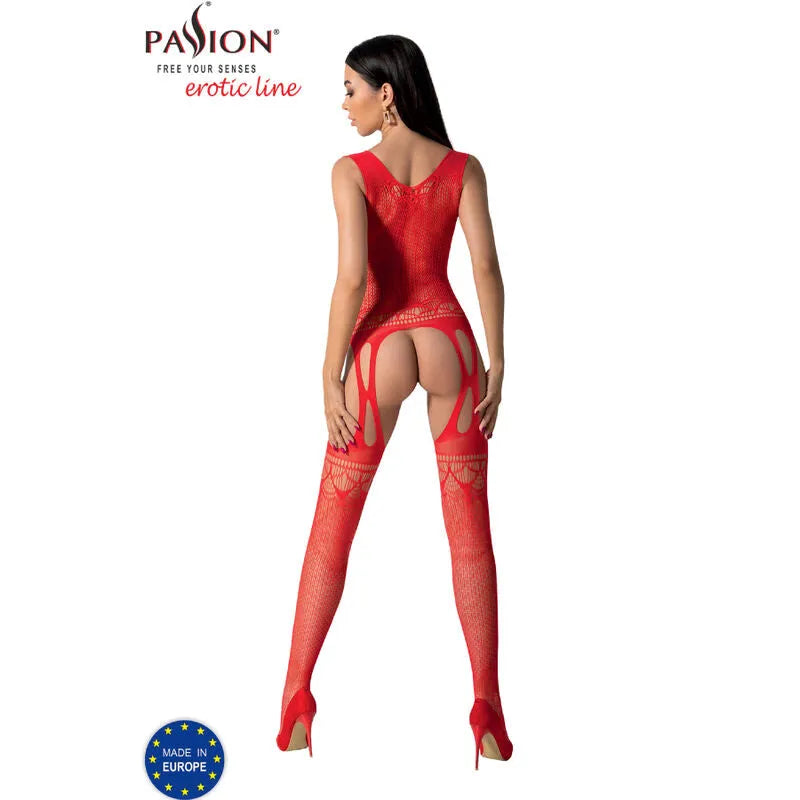 PASSION - BS099 BODYSTOCKING ROUGE