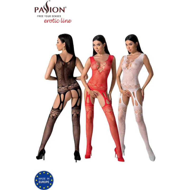 PASSION - BS099 BODYSTOCKING BLANC