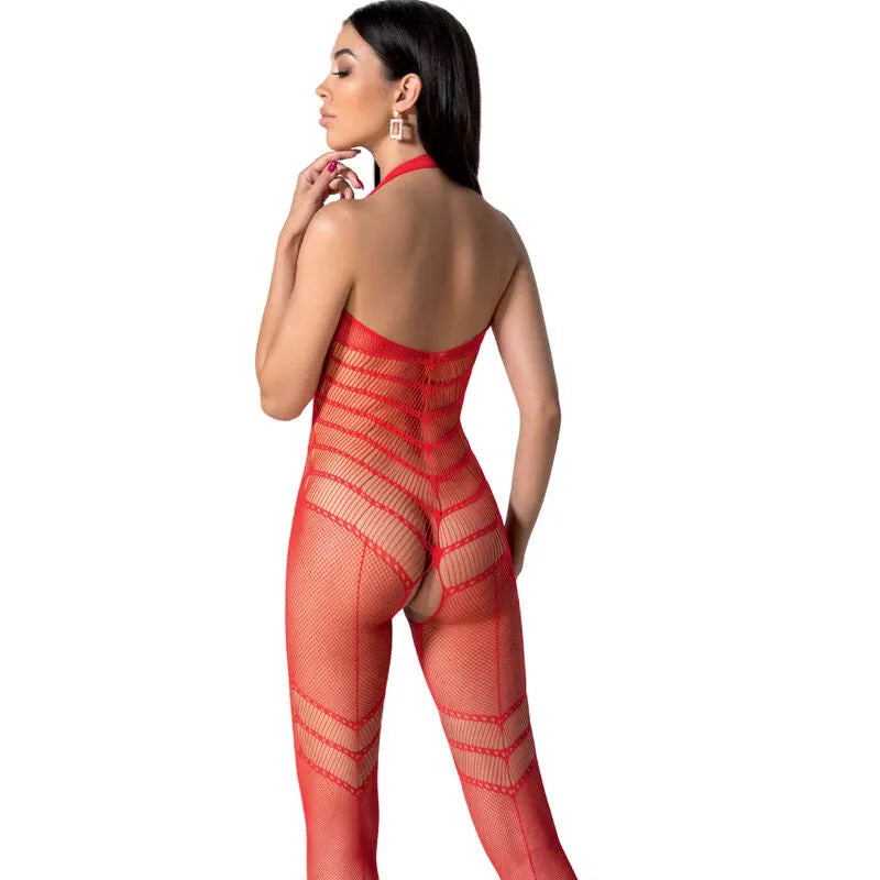 PASSION - BS100 BODYSTOCKING ROUGE