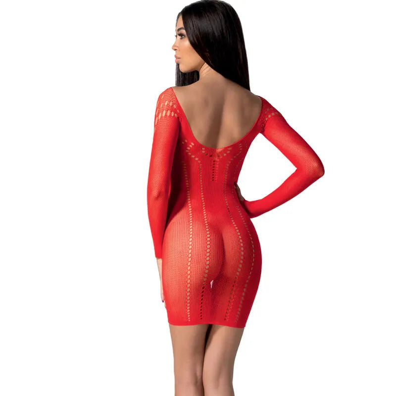 PASSION - BS101 BODYSTOCKING ROUGE