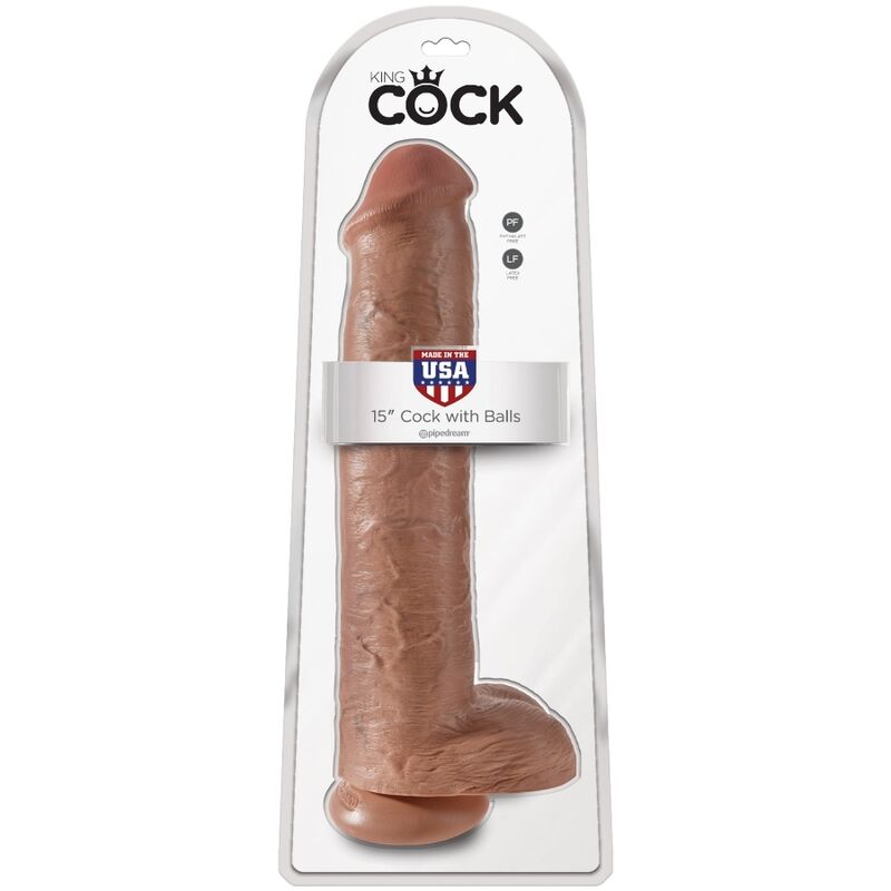 Gode Réaliste King Cock Ventouse Pvc