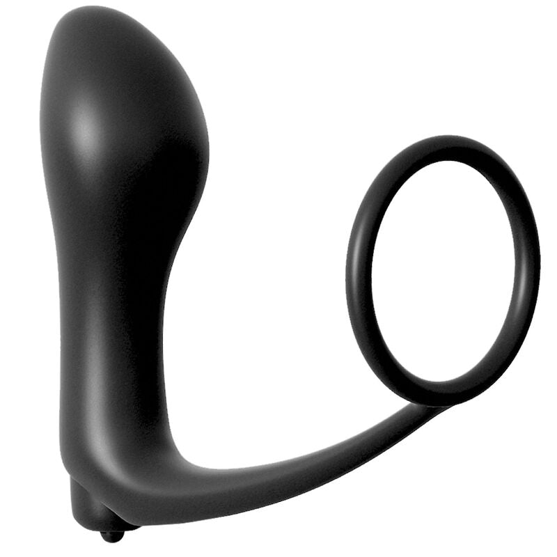 Plug Anal Vibrant En Silicone Pour Éjaculation Prolongée