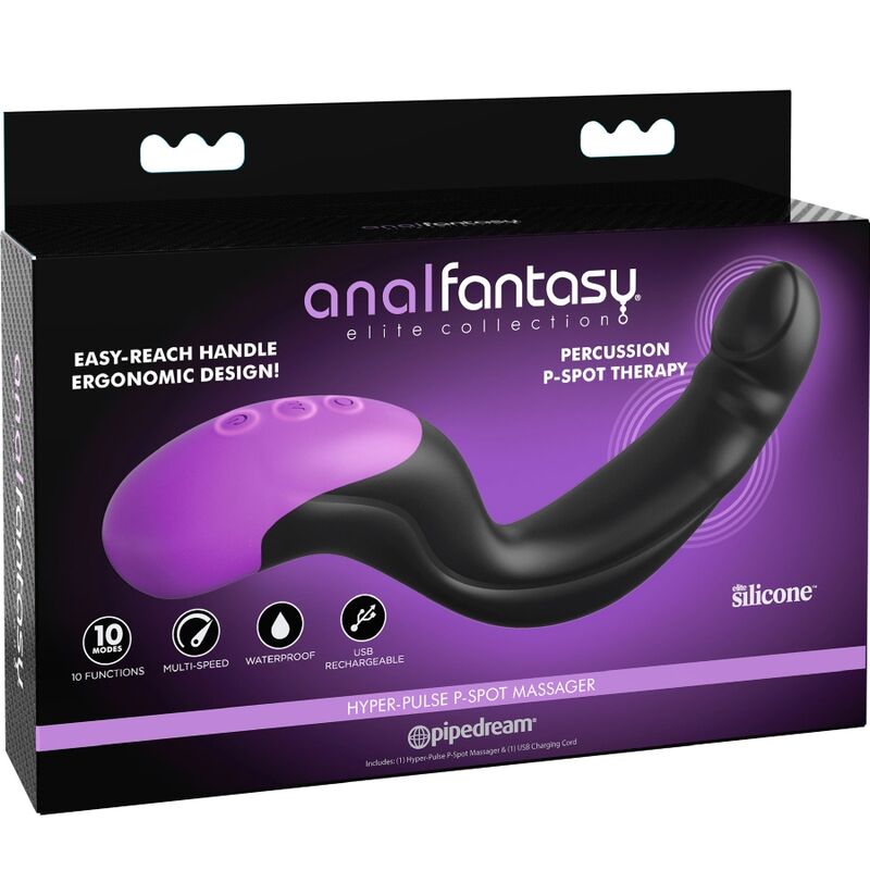 Vibromasseur Prostate Silicone Elite Ergonomique