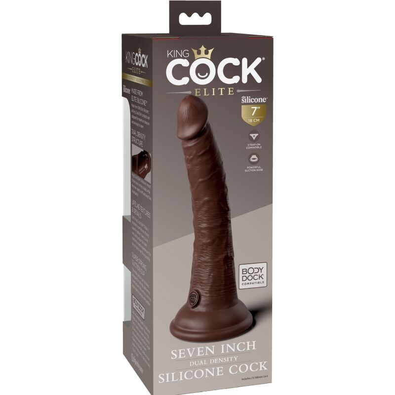 Gode En Silicone Double Densité Réaliste