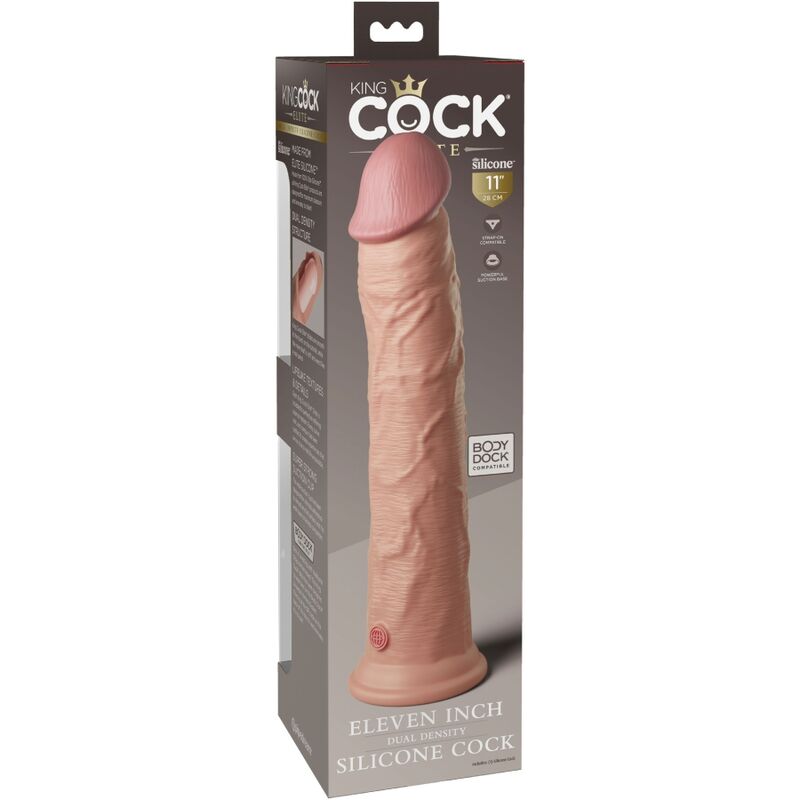 Gode Silicone Double Densité King Cock Elite