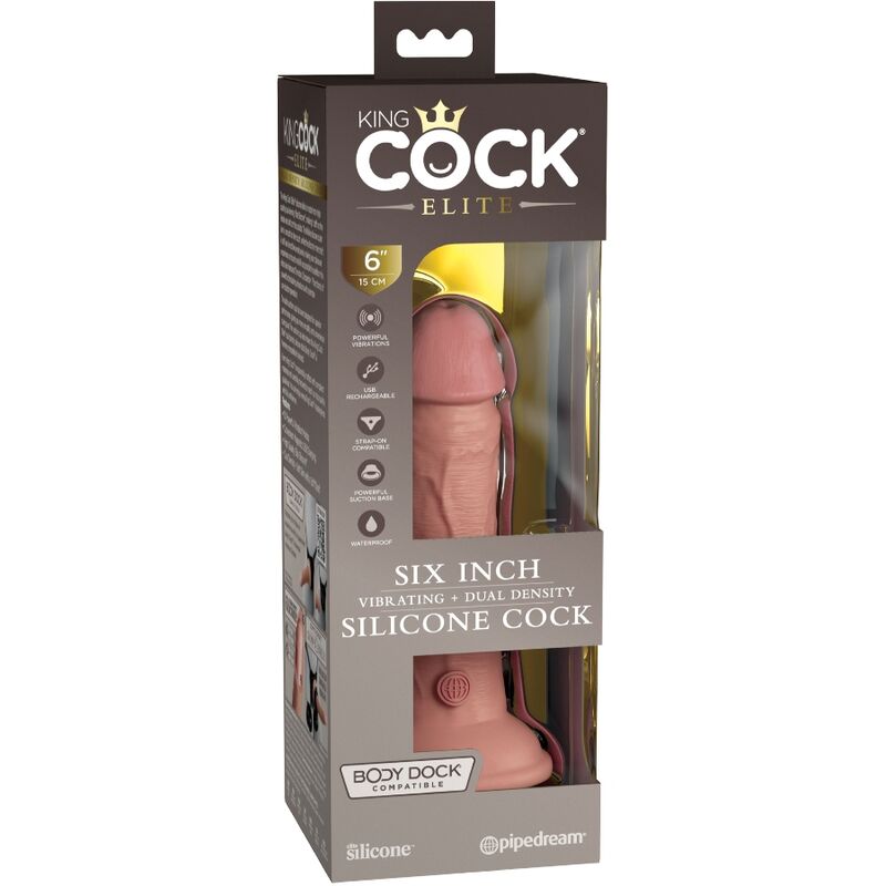 Gode En Silicone Double Densité Vibrant