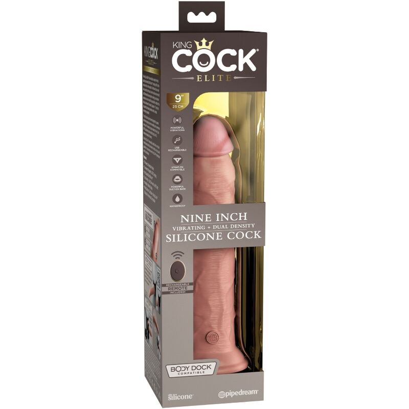 Gode En Silicone Double Densité Vibrant