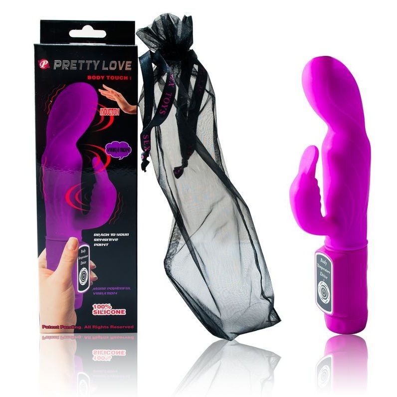 Vibromasseur Lilas Tactile Intelligent Silicone