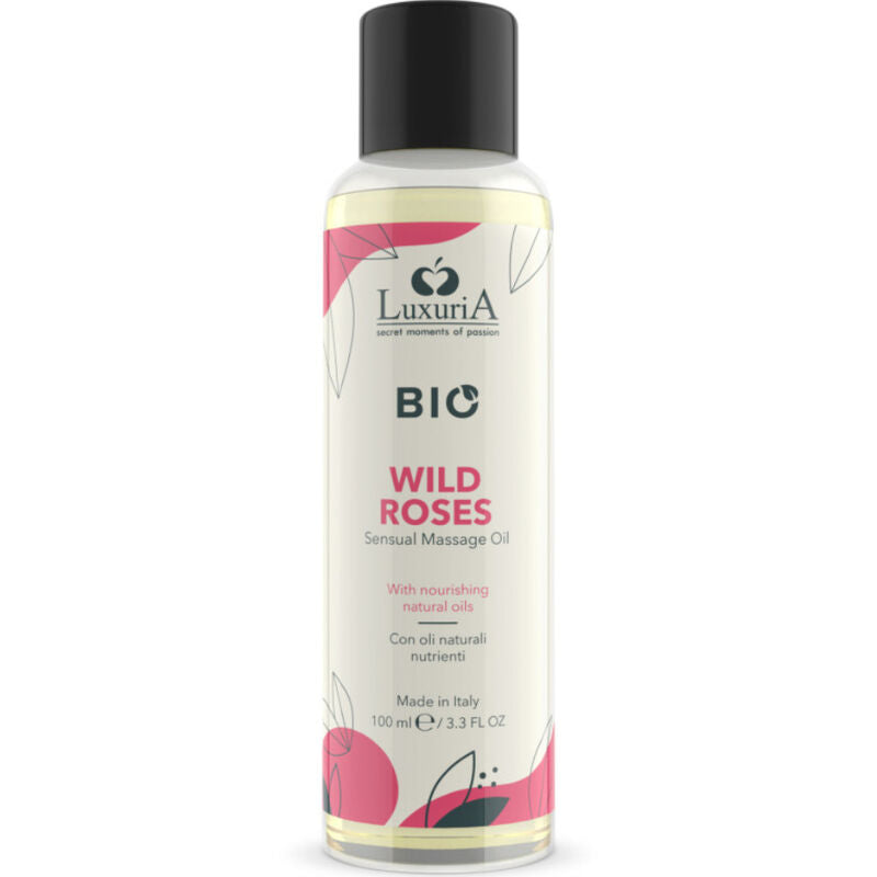 Huile De Massage Bio Roses Sauvages