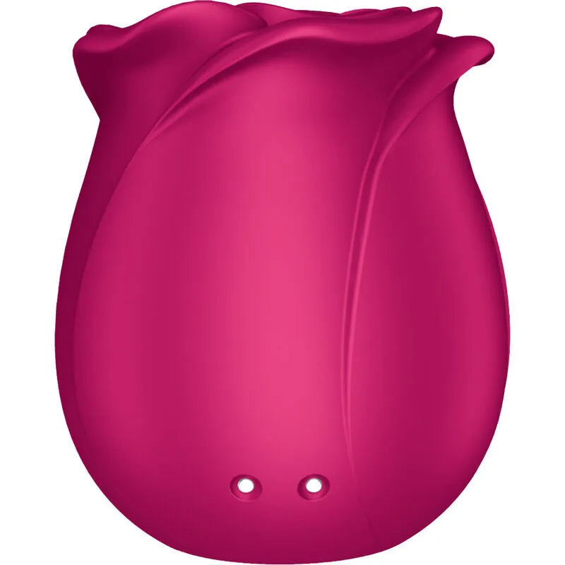 Vibromasseur à ondes de pression Satisfyer Pro 2 Classic Blossom, silicone médical, design rose, stimulation externe, hypoallergénique, discret, couple, plaisir