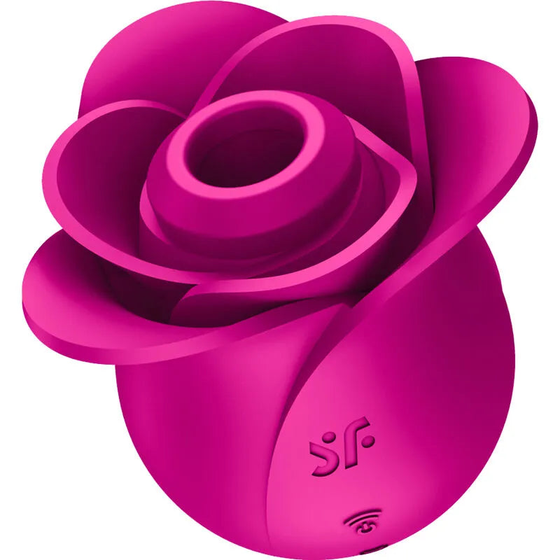Vibromasseur Satisfyer Air Pulse Modern Blossom stimulation clitoridienne silicone médical design rose rechargeable waterproof