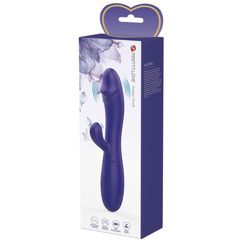 Vibromasseur Point G Silicone Violet 30 Vibrations