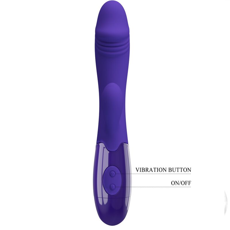 Vibromasseur Point G Silicone Violet 30 Vibrations